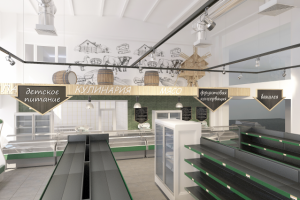 ЧЕХОВ МОСКОВСКАЯ ОБЛАСТЬ СУПЕРМАРКЕТ 1200 М2