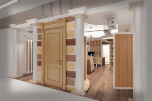 Магазин «Parketoff» в галерее интерьеров ТЦ «Твинстор» г. Москва