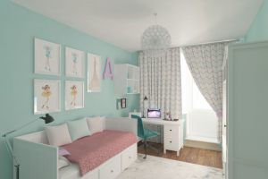 Интерьер в современном стиле г.Красногорск