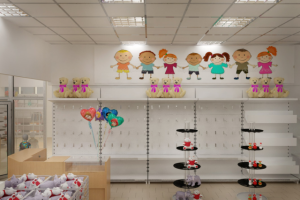 Детский магазин 200м2.