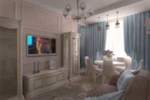 Гостиная.Современная классика.