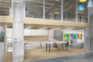 Разработка концепции офиса 800м2