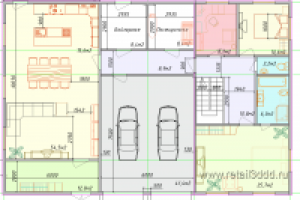 Проектирование и расстановка мебели в коттедже