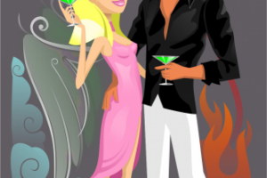 плакат для сайта взрослых знакомств.