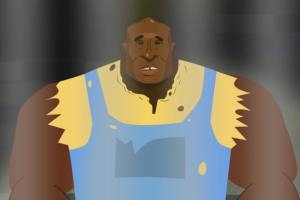 Пародия на фильм "Зеленая миля"