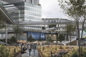 Проект общественно-торгового центра