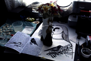 Ваза на столе