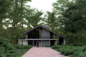 домик в лесу