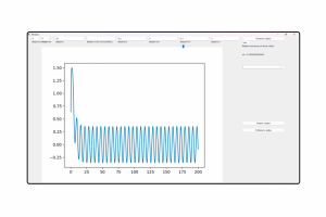 Программа для расчета математического осциллятора