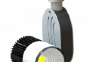 Светильник (сделано в Компасе, визуализация в SolidWorks)