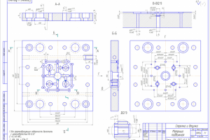 Матрица для пресс-формы