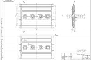 Изолятор соединителя шинопровода (Компас)