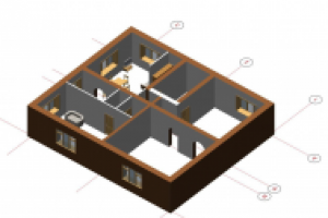 Планировка квартиры (Архикад)