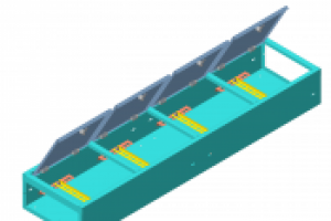 Ящик электротехнический из листового металла