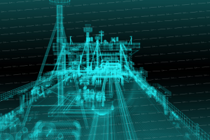Газовоз. 3d-моделирование