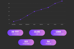 Процесс для привлечения клиентов с CTR 13,55% через Директ