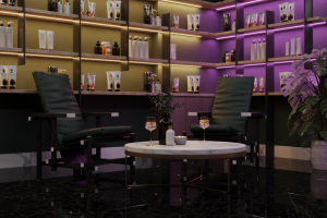 Стул Геррита Ритвельда в дизайне салона красоты-бара