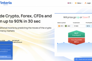 Finteria — торговая платформа бинарных опционов/CFD с копитрейдингом