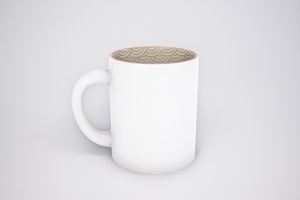 Моделирование и визуализация | Кружка в японском стиле