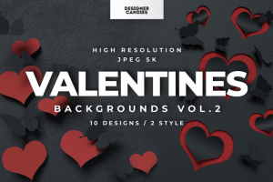 Коллекция 3д текстур ко дню Святого Валентина