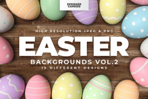 Коллекция пасхальных фонов