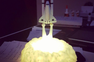 Создание 3д моделии лампы