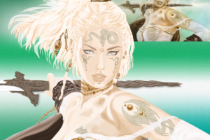 Lois Royo art convert to vector