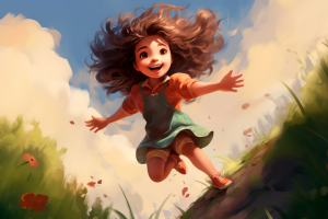 Дух приключений | Персонаж для детской книги