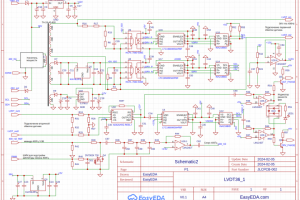 Разработка схемы измерения параметров индуктивного датчика угла