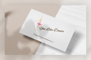 Логотип для школы танцев "You Like Dance"