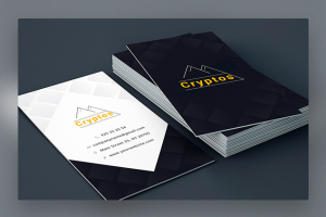 Логотип для Youtube канала обучающего инвестициям "Cryptos"