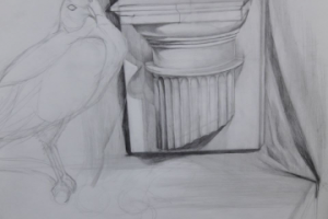 Натюрморт из  колледжа