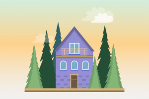 Домик в лесу