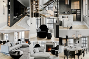 Интерьер дома КП Сокольники парк . 330 м2