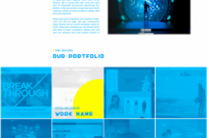 Time Machine. Web studio-template