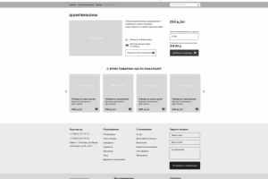 Карточка товара для интернет-магазина фермерских продуктов