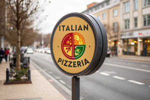 Логотип для пиццерии