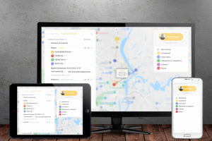 Верстка элементов одностраничного приложения
