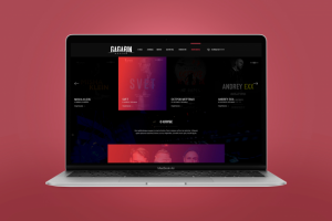 Сайт ночного клуба