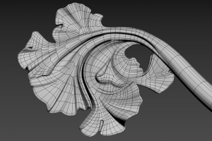 Модель дверной ручки для изготовления на станке с ЧПУ