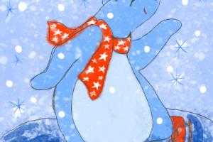 счастливый медведь