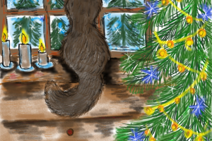 новогодняя открытка