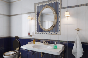 Визуализация сантехники в интерьере (для каталога)