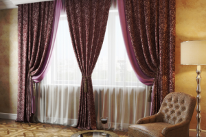 Визуализация штор в интерьере