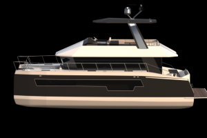 Моделирование и визуализация катамарана .