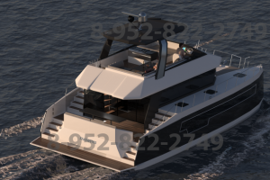 Моделирование и визуализация катамарана .