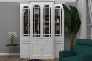 Моделирование и визуализация буфета в интерьере для сайта