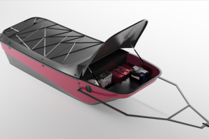 Моделирование прицепа для снегохода