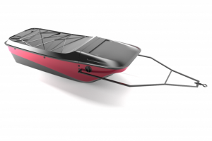 Моделирование прицепа для снегохода