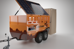 Моделирование прицепа для квадроцикла